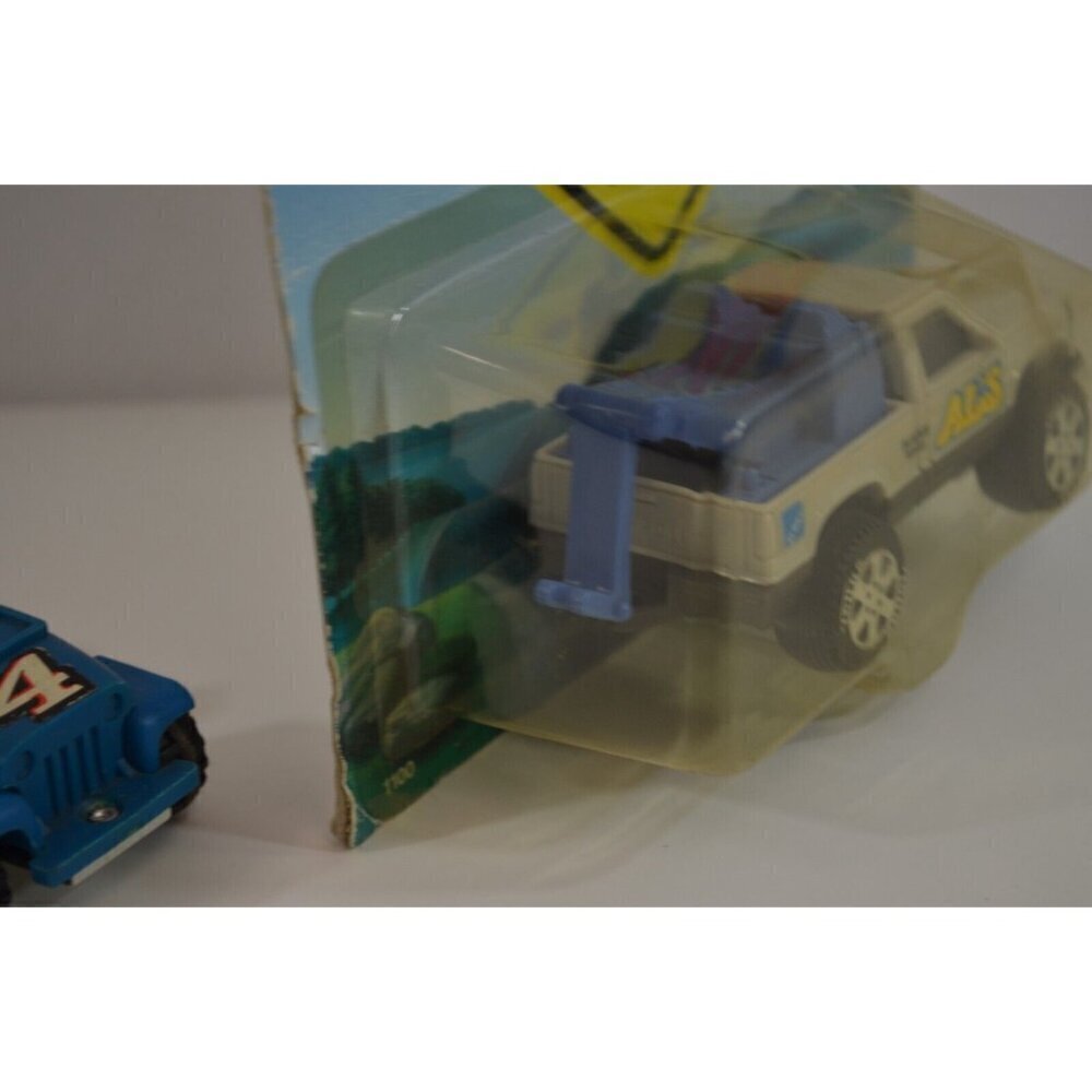Tonka Tough Treads AL's Towing + Loose Jeep Toy Car 1100 1989 - Picture 6 of 15